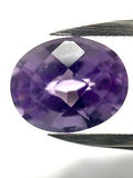 Echter Ovaler Lila Amethyst 3.55ct 10.5x8.5mm