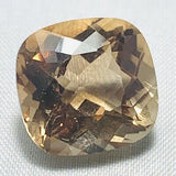 Echter Grosser Imperial Topas Antik Orange 16.89ct 14.7x14.2mm