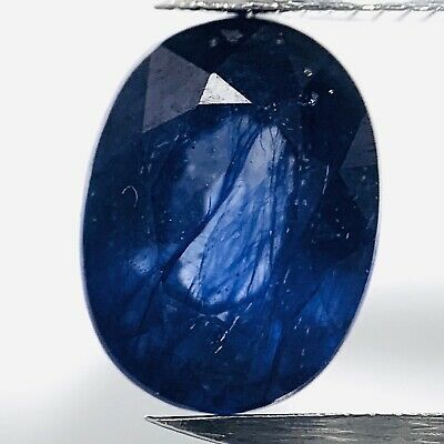Echter Blauer Ovaler Saphir 2.16ct 8x6mm