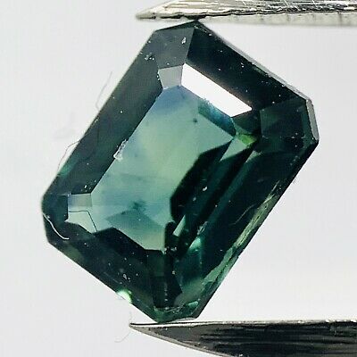 Echter Blauer Saphir Octagon 0.595ct 5.3x4.0mm