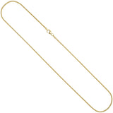 Schlangenkette 333 Gelbgold 1,4 mm 42 cm Gold Kette Halskette Goldkette