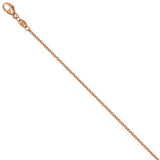 Ankerkette 585 Rotgold 1,5 mm 42 cm Gold Kette Halskette Rotgoldkette Karabiner