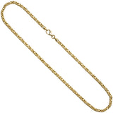 Königskette 333 Gelbgold 3,2 mm 42 cm Gold Kette Halskette Goldkette Karabiner
