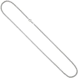 Erbskette 925 Sterling Silber 2,5 mm 70 cm Halskette Kette Silberkette Federring