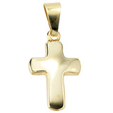 Anhänger Kreuz 333 Gold Gelbgold Kreuzanhänger Goldkreuz
