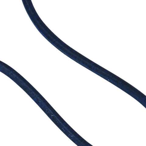 Lederschnur marineblau ca. 1 m lang Halskette Kette Leder