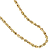 Kordelkette 585 Gelbgold 4,9 mm 45 cm Gold Kette Halskette Goldkette Karabiner