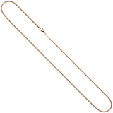 Bingokette 585 Rotgold 1,5 mm 42 cm Gold Kette Halskette Rotgoldkette Karabiner