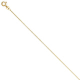 Venezianerkette 333 Gelbgold 1,0 mm 38 cm Gold Kette Halskette Goldkette