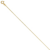 Venezianerkette 585 Gelbgold 1,0 mm 40 cm Gold Kette Halskette Goldkette