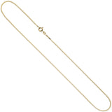 Venezianerkette 585 Gelbgold 1,0 mm 42 cm Gold Kette Halskette Goldkette