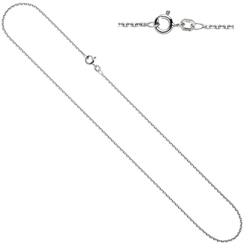 Ankerkette 925 Silber 1,5 mm 45 cm Halskette Kette Silberkette Federring