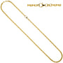 Ankerkette 333 Gold Gelbgold diamantiert 3 mm 45 cm Kette Halskette Goldkette