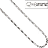 Erbskette 925 Sterling Silber 4,5 mm 45 cm Kette Halskette Silberkette Karabiner