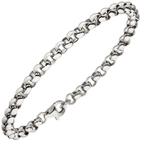 Erbsarmband 925 Sterling Silber 19 cm Armband Silberarmband