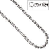 Halskette Kette 925 Sterling Silber 50 cm Silberkette Karabiner