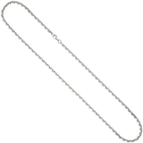 Ankerkette 925 Silber diamantiert 3,4 mm 55 cm Kette Halskette Silberkette