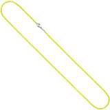 Rundankerkette Edelstahl gelb lackiert 45 cm Kette Halskette Karabiner