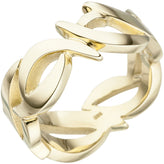 Damen Ring 585 Gold Gelbgold Goldring