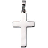 Anhänger Kreuz 925 Silber Kreuzanhänger Silberkreuz mit Kette 60 cm