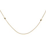 Collier Halskette 585 Gold Gelbgold 45 cm Kette Goldkette