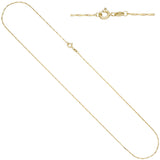 Haferkornkette 585 Gold Gelbgold 1,2 mm 50 cm Kette Halskette Goldkette