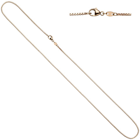 Venezianerkette 585 Gold Rotgold 1,2 mm 50 cm Kette Halskette Rotgoldkette