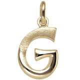 Anhänger Buchstabe G 375 Gold Gelbgold Buchstabenanhänger