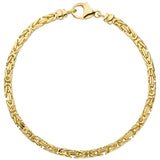 Königsarmband 333 Gold Gelbgold 19 cm Armband Goldarmband