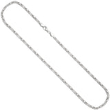 Königskette 925 Sterling Silber 3,1 mm 50 cm Kette Halskette Silberkette