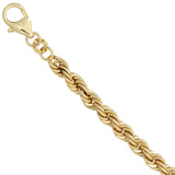 Kordelarmband 585 Gold Gelbgold 21 cm Armband Goldarmband