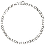 Armband für Charms 925 Sterling Silber 19 cm Erbsarmband