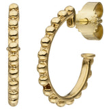 Ohrhänger 585 Gold Gelbgold 2 Diamanten Brillanten Ohrringe Goldohrringe