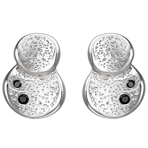 Ohrstecker 925 Sterling Silber 4 Zirkonia Ohrringe Silberohrringe