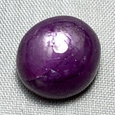 Echter Grosser Roter Ovaler  Stern Rubin Cabochon 18.29ct 13.9x12.4mm