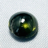 Echter Brauner Ovaler Zirkon Cabochon 2.48ct 8.2x7.6mm