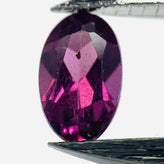 Echter Roter Rhodolith Oval 0.3ct 5x3mm