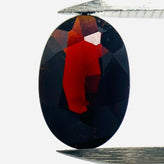 Echter Roter Ovaler Granat 1.28ct 8.8x6mm