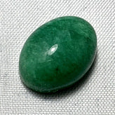 Echter Grosser Grüner Ovaler Smaragd Cabochon 11.69ct 15.5x11.5mm