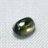 Echter Grüner Ovaler Zirkon Cabochon 0.51ct 4.6x3.4mm