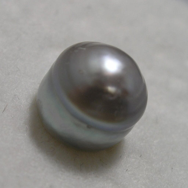 Echte Tahiti Perle Barock Ungebohrt 9.1ct 11.5x9.5mm